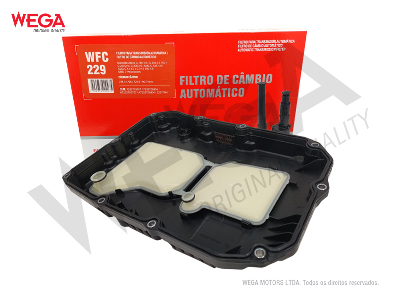 Filtro Cambio Automatico Wega WFC-229
