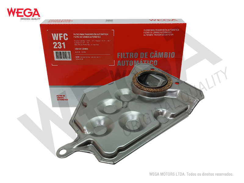 Filtro Cambio Automatico Wega WFC-231