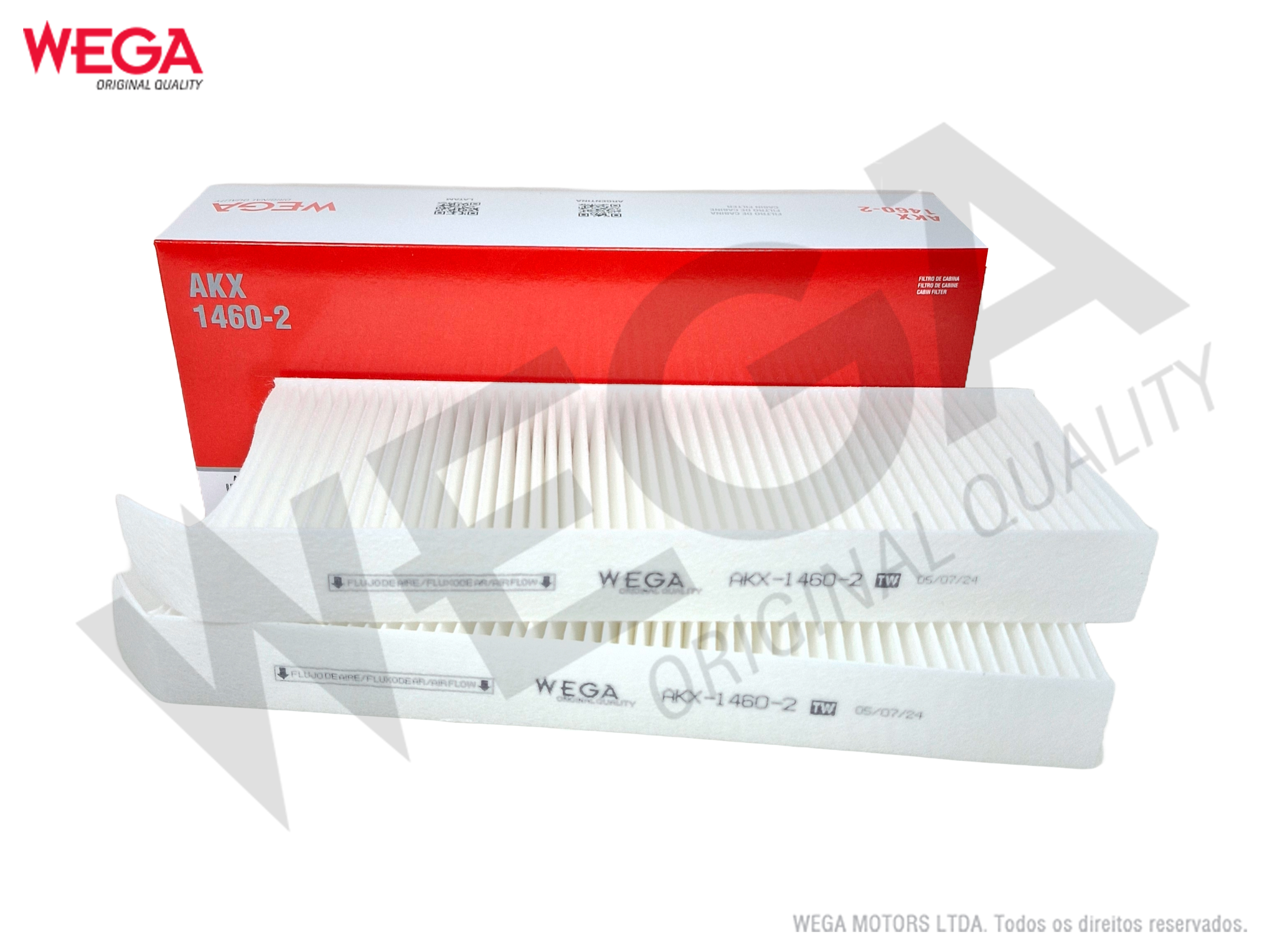 Filtro de Cabine Wega AKX-1460-2