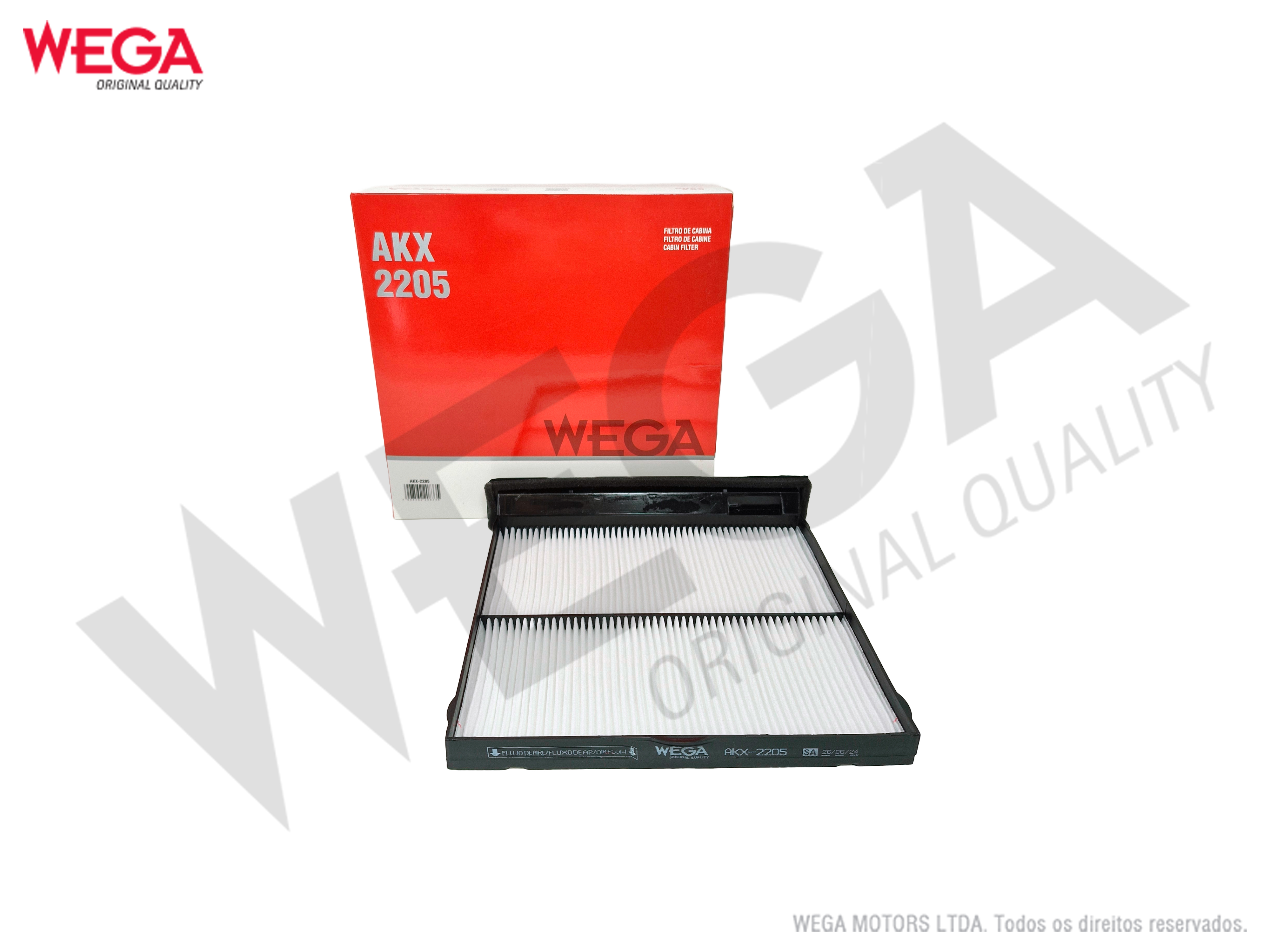Filtro de Cabine Wega AKX-2205