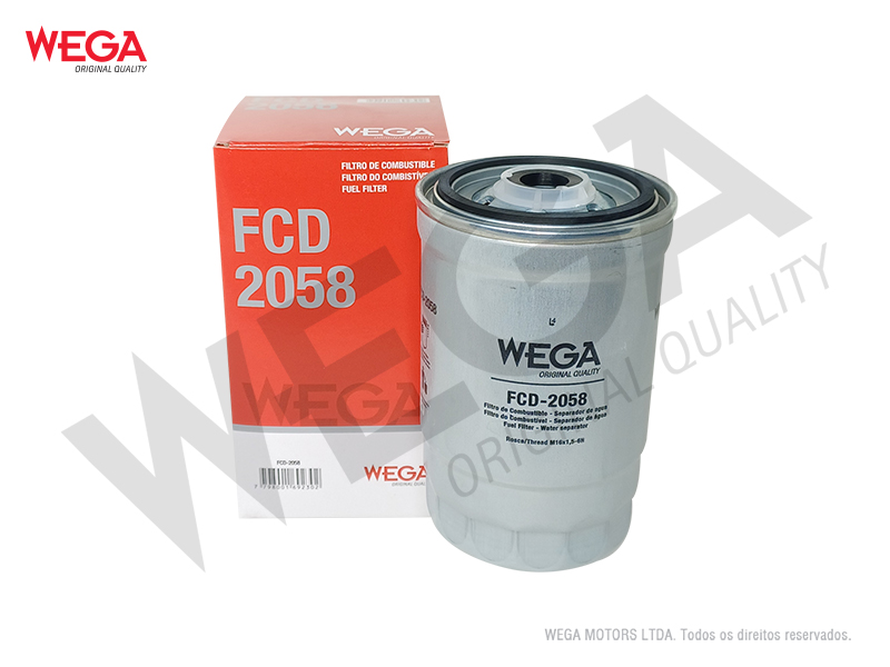 Filtro de Combustível Wega FCD-2058