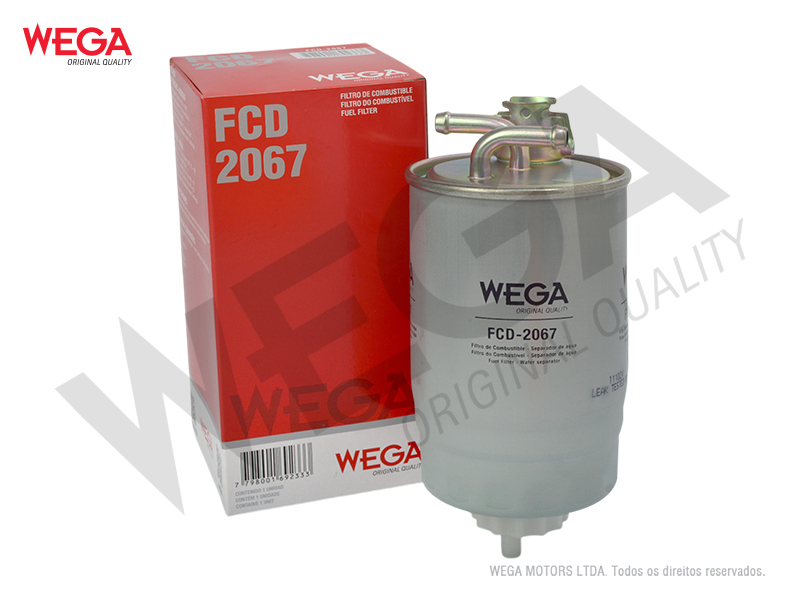 Filtro de Combustível Wega FCD-2067