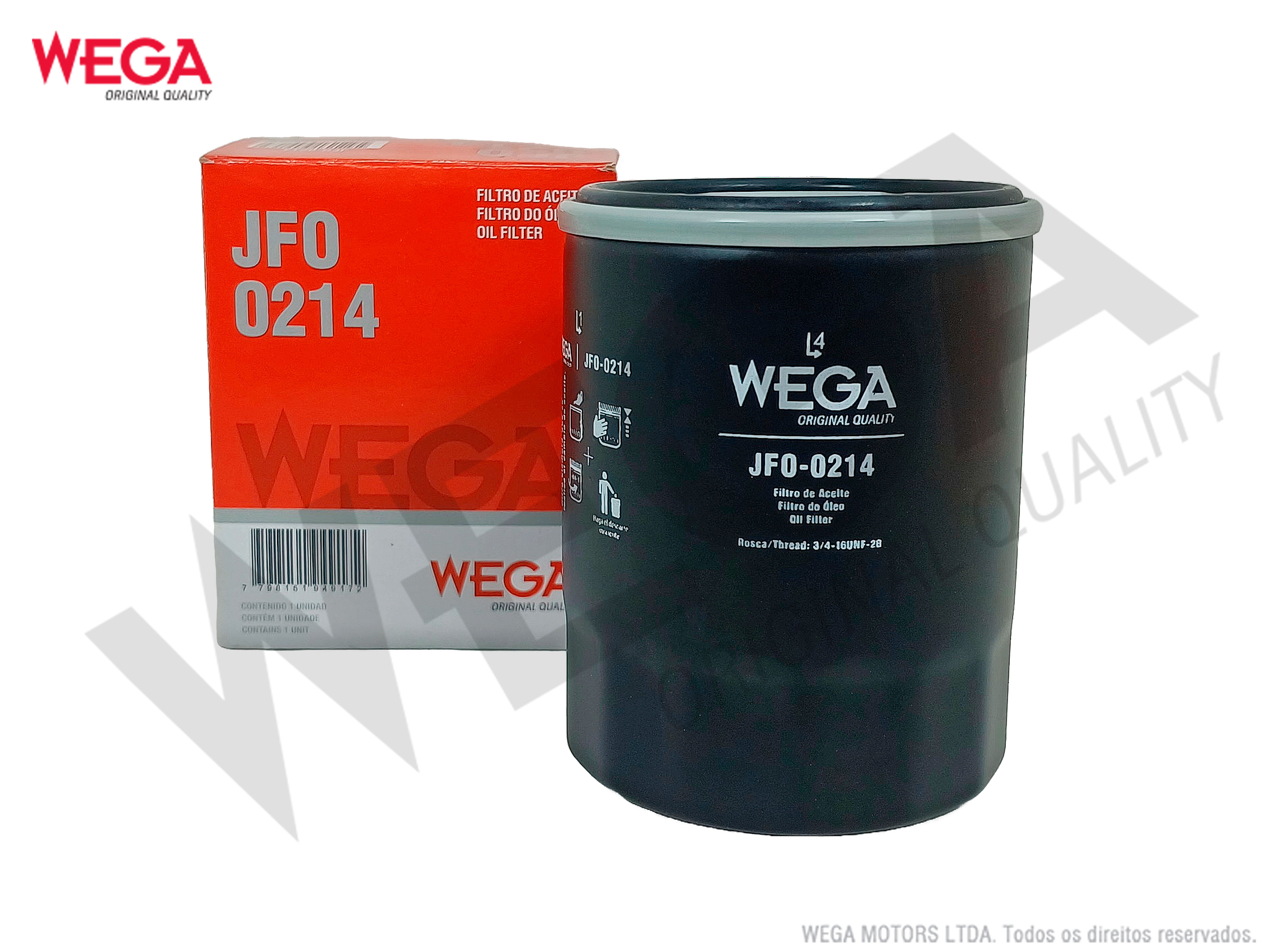 Filtro de Óleo Wega JFO-0214