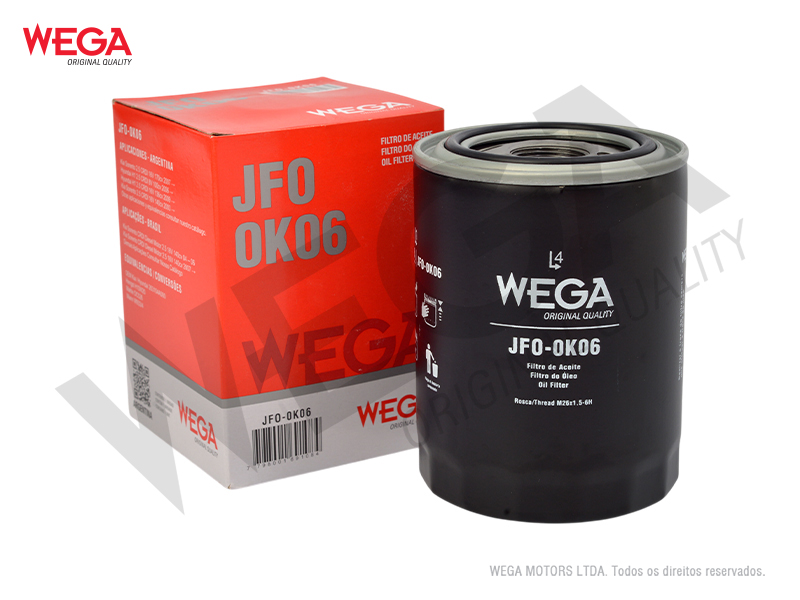Filtro de Óleo Wega JFO-0K06