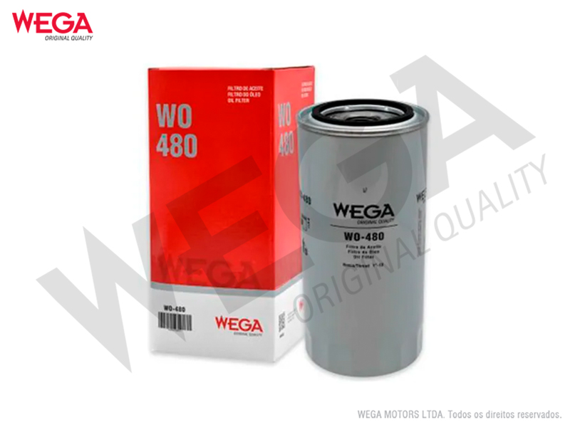 Filtro de Óleo Wega WO-480
