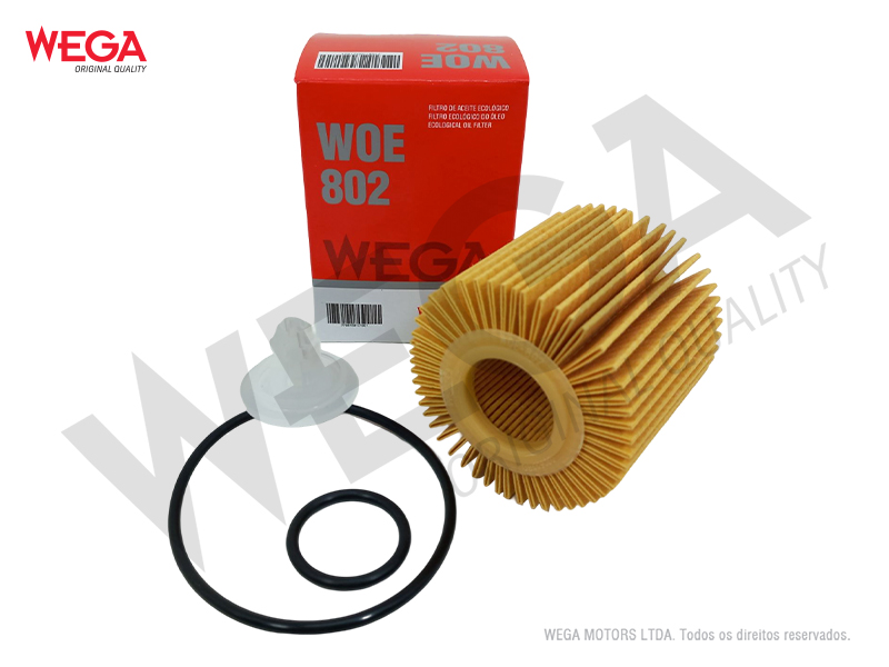 Filtro de Óleo Wega WOE-802
