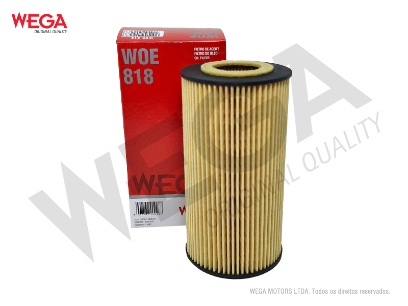 Filtro de Óleo Wega WOE-818