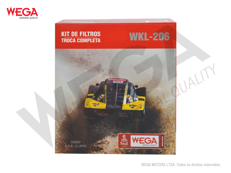 Kit Troca Completa Wega WKL-206