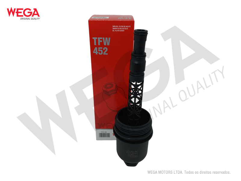 Tampa Filtro Do Oleo Wega TFW-452