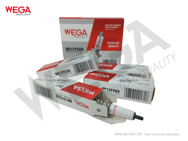 Vela Ignicao Cobre Wega BR12YCG9