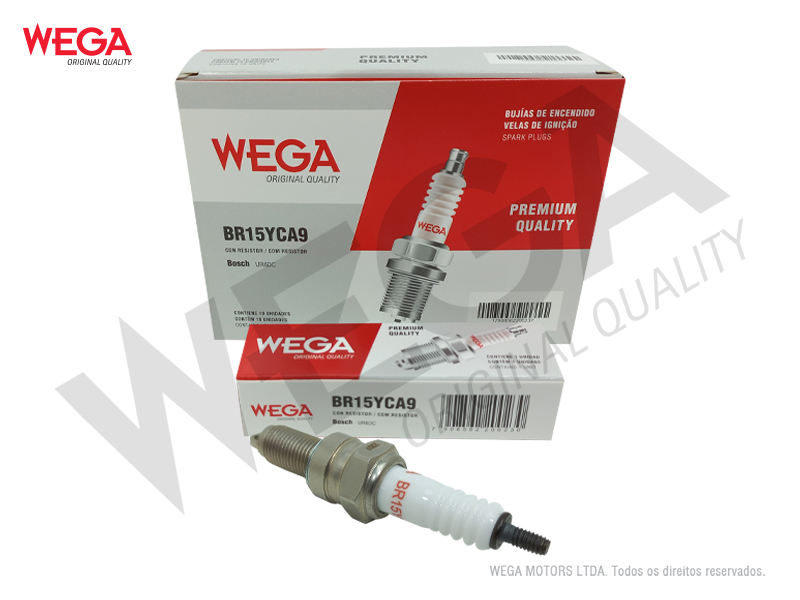 Vela Ignicao Cobre Wega BR15YCA9