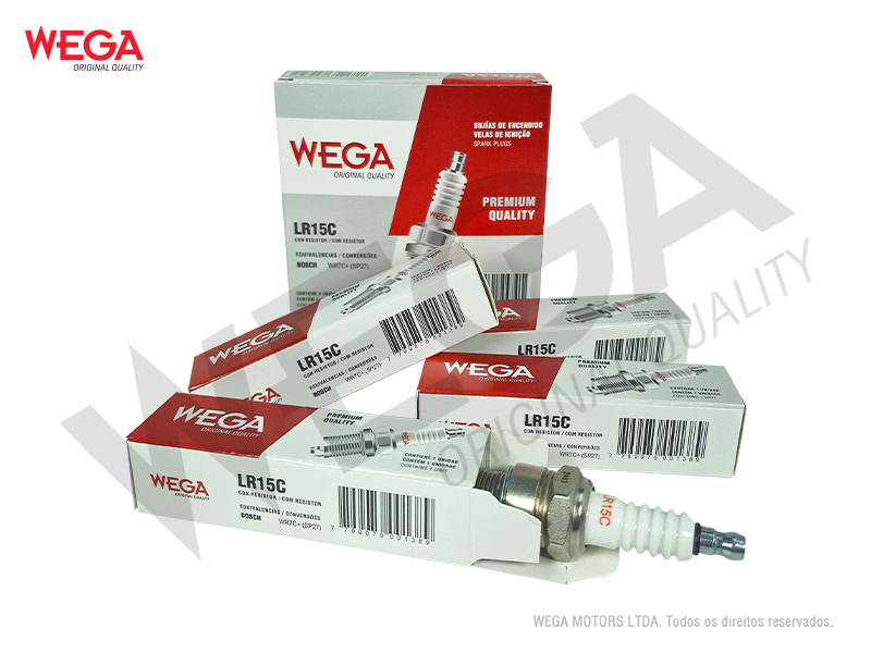 Vela Ignicao Cobre Wega LR15C