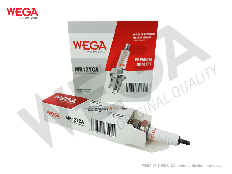Vela Ignicao Cobre Wega MR12YCA