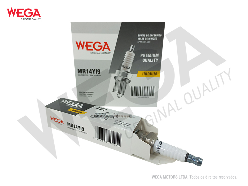Vela Ignicao Iridium Wega MR14YI9