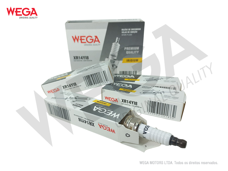 Vela Ignicao Iridium Wega XR14YI8