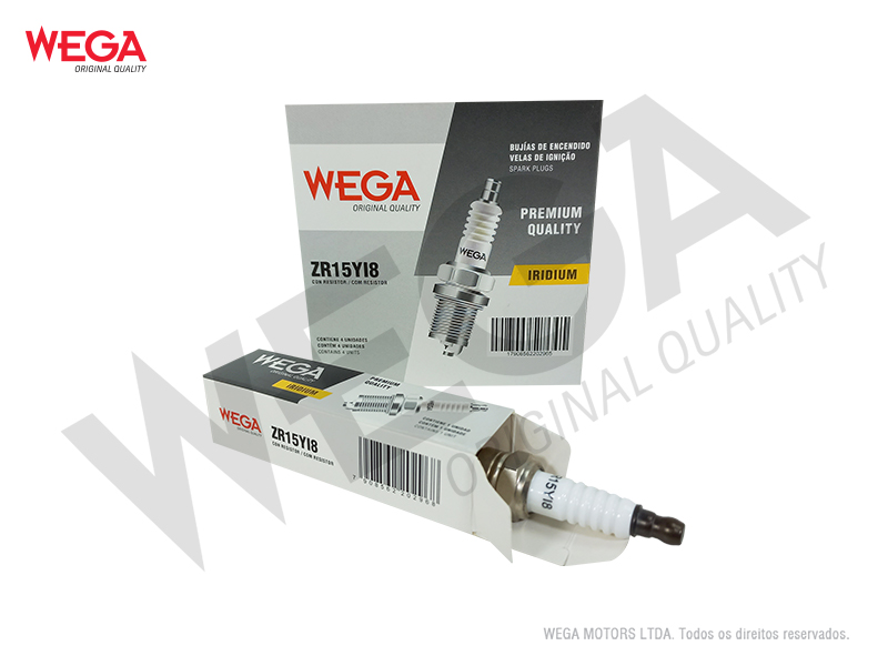 Vela Ignicao Iridium Wega ZR15YI8